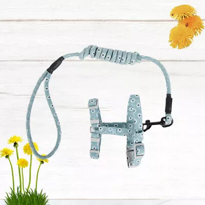  Neck Strap Traction Rope Cat Body Harness Walking Japanese-style Pet • £10.69