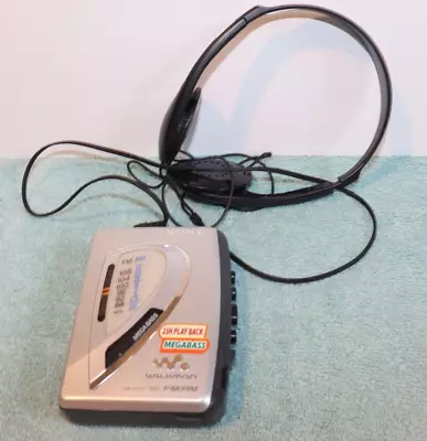 Vintage Sony Walkman WM-FX197 Radio AM/FM Cassette Player With Headphones • $29.99