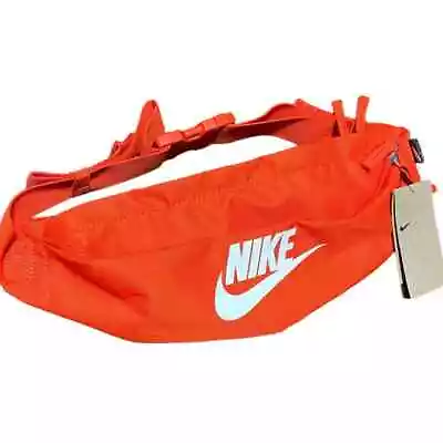 NIKE Red Waistpack Unisex Heritage Belt Bag NEW WITH TAGS!! • $23