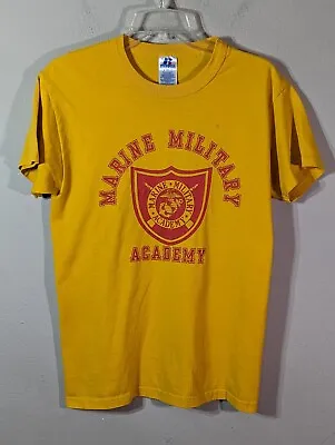 US Marine Corps Military Academy Vtg Rare 80s/90s Russell Athletic PT Tee Fubar  • $40