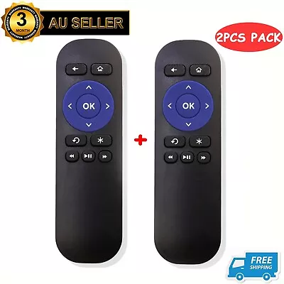 2PCS Replacement Remote Control For ROKU 1 2 3 4 Telstra TV 1 Telstra TV 2 • $18.99