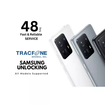 Tracfone Samsung & Motorola Mobile Phone Unlocking • $15