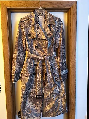 L.a.m.b. Gwen Stefani Rain Coat Leopard Print • $39.99