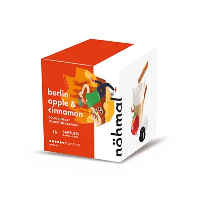 NOHMAL Dolce GUSTO Coffee Pods BERLIN APPLE & CINNAMON 16 Pods NO BOX SHIPS FREE • $16.95