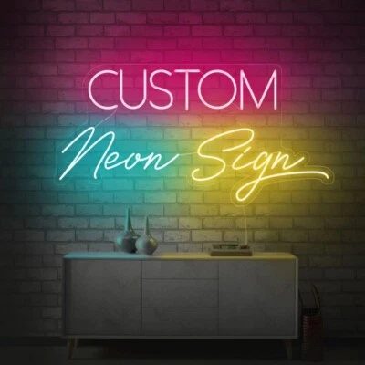$14.99 • Buy Wedding Neon Sign Custom Neon Light LED Sign Personalized Sign Decor Neon