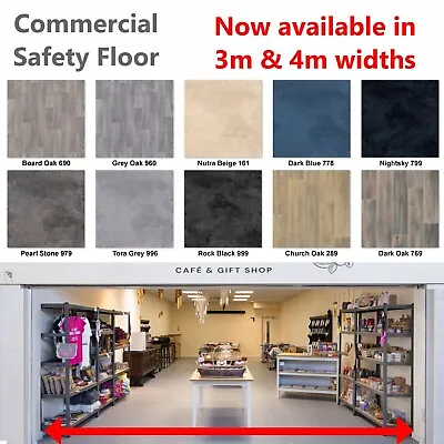 £1.50 • Buy 4m And 3m Wide Safety Floor Commercial Grade Anti-Slip Flooring  Polysafe Altro