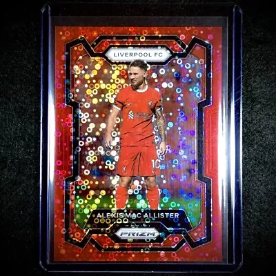 2023-24 Prizm EPL Alexis Mac Allister Breakaway Red /49 Liverpool Colour Match • $120