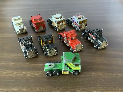 Lot Of 9 Matchbox Superfast Convoy Cabs Ready For Restoration • $5.50