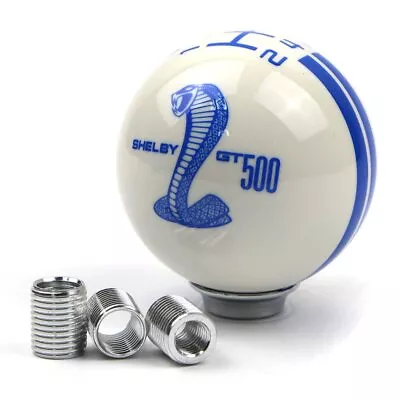 For Ford Mustang GT Gear Shift Knob 5 Speed Cobra Manual Lever Handle Ball Blue • $21.99