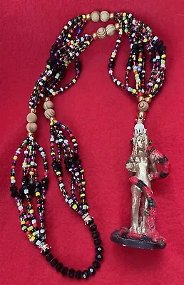 Santeria Vodou Curanderismo Large Braided  Mazo With Pomba Gira Statue • $40