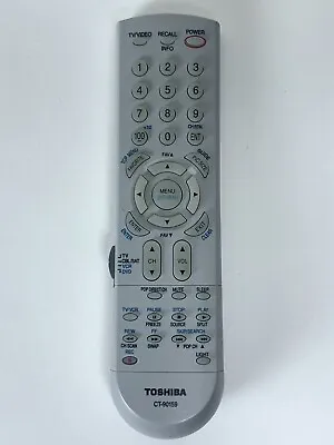 $9.99 • Buy Genuine Toshiba CT-90159 TV VCR DVD Combo Remote Control