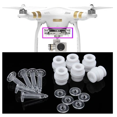 $12.96 • Buy For DJI Phantom 3 Gimbal Damping Bumper Rubber Balls Anti-drop Pins Accessories