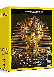 National Geographic: Mysteries Of Egypt DVD (2015) Cert E 3 Discs Amazing Value • £3.96