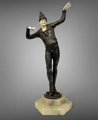 Art Deco Figure After D H Chiparus Nijinsky Ballet Russes CAST METAL NOT RESIN • £800