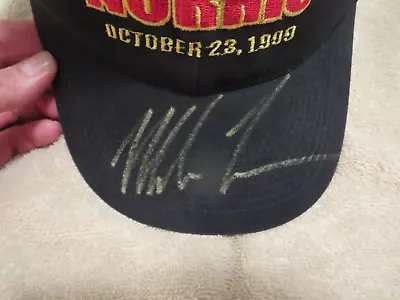 Mike Tyson Signed Hat Jsa Coa The Official Hat From That Fight • $225