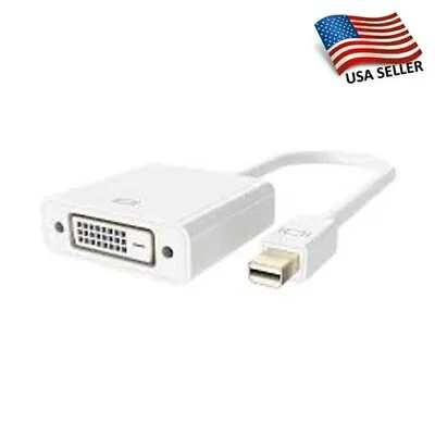 NEW Mini DisplayPort DP To DVI Adapter Cable (Male - Female) MacBook Pro Adapter • $6.18