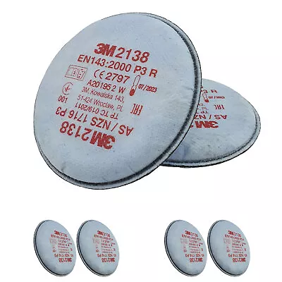3M 2138 Respirator Filter Disc Particulate OV/AG 2000 - 2 Pair • $75