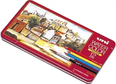 Mitsubishi Pencil Uni Water Color Pencil (122436) Colors Set Select • $33.53