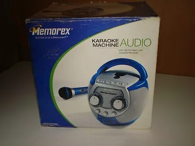 Memorex Karaoke Machine Audio With Am/fm Radio And Cassette Recorder Brand New • $69.99