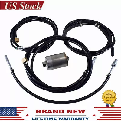 1988-97 Chevrolet GMC C/K Trucks Nylon Tank To Engine Fuel Lines Kit Gas Only • $55.99