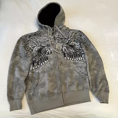 Y2K Ecko Unltd Unlimited MMA Hoodie Cyber Grunge Medium • $120