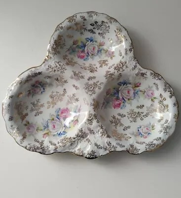 £5.75 • Buy Vintage James Kent Old Foley Rose Pattern Plate