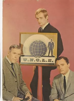 The Man From UNCLE Robert Vaughn David McCallum ‎Rare Vintage Original Postcard • $24.99