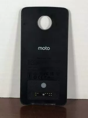 Oem Motorola Power Pack Moto Mod MD100B For Moto Z Family Phones Black • $43.39