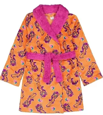 NWT 8 My Little Pony Sunny Rainbow Bath Robe Pajamas Birthdays Christmas Easter • $23.80