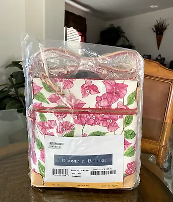 Sealed Dooney & Bourke ~Pink~ Bougainvillea Floral Crossbody Bag NWT • $169