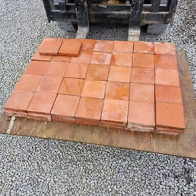 Quarry Tiles Terracotta Floor Tile Red 6  X 6  Reclaimed  • £2