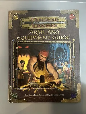 Arms And Equipment Guide (Dungeons & Dragons D20 3.0 Fantasy Roleplaying  - GOOD • $39.99