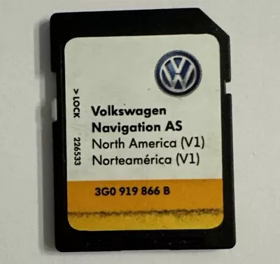 Volkswagen VW Jetta Navigation SD Card  GPS MAPS 3G0919866B V1 • $58