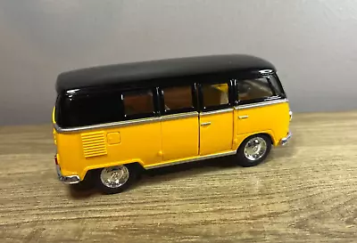 1962 Volkswagen Yellow And Black Classic Bus 1:32 Scale Diecast Model • $5.95