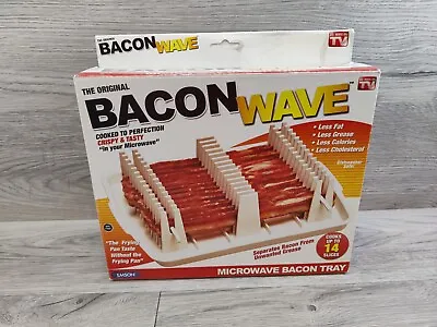 Emson The Original Bacon Wave Baconwave Microwave Cooking Healthier **READ!** TV • $10