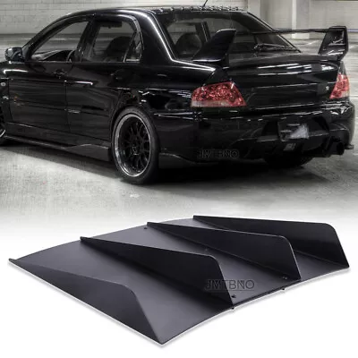 Rear Diffuser Bumper Lip Splitter Spoiler 4 Fins For Mitsubishi Lancer Evo 10 9  • $69.24