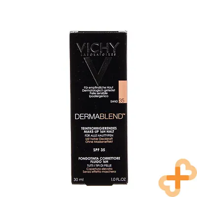 Vichy Demablend Fluid Corrective Foundation 16HR 30ml SPF35 Colour Sand 35 • $31.30