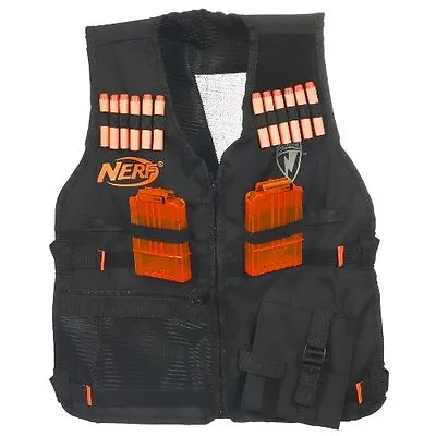 NERF N-Strike TACTICAL VEST KIT 2 Quick Reload Clips 12 Clip System DARTS • $119.95