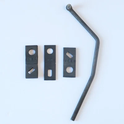 $159.99 • Buy HURST V Vertical Gate 4 Speed Levers & Reverse Rod EARLY GM Borg Warner T10 410