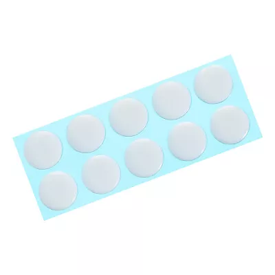 Round Mouse Feet Skates 0.6mm For Gaming Mouse Feet Replacement White 10Pcs • $7.11