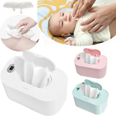 Portable Baby Wipes Warmer Wipe Heater Wet Dispenser Holder Travel Case Box Sell • $30.99