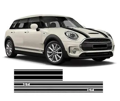 Graphic Car Hood Stripe Side Door Sticker Decal For Mini Clubman Cooper S R55 GT • $46.99