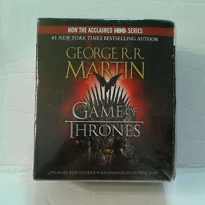 Game Of Thrones - A Song Of Ice And Fire: Book One (Audiobook CD 2013) • $39.99