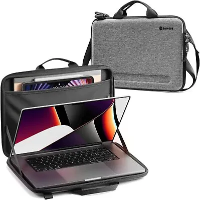 £43.49 • Buy Tomtoc 16 Inch Laptop Sleeve, Hardshell Shoulder Case For 16-inch New MacBook...