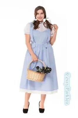 $44.95 • Buy Plus Size Wizard Of OZ Dorothy Fancy Dress Storybook Fairytale Halloween Costume