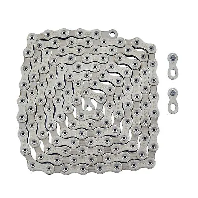 YBN 12 Speed Chain 126 Link W/ Power Lock For Shimano SRAM   Silver • $85