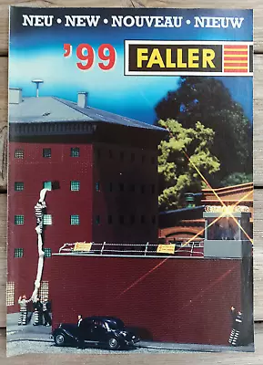 Faller Catalogue '99 Model Railways Deutsch English Nederlands Français 1999 • £17.75