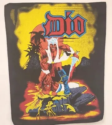 1980 Dio Warrior Vintage Back Patch - Ronnie James - Rock Metal - RARE - READ • $74.95