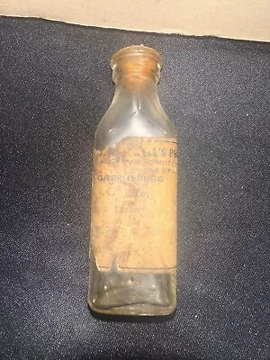 Vintage Kentucky Pharmacy Drugstore Medicine Bottle With Label • $2