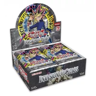 YuGiOh Invasion Of Chaos Booster Box IOC Sealed 25th Anniversary Reprint • £69.50